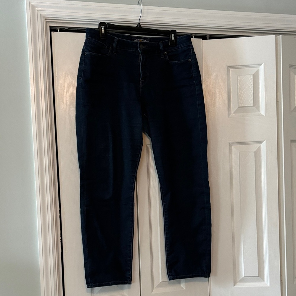Lucky Brand Deep Indigo Hayden Skinny Jeans